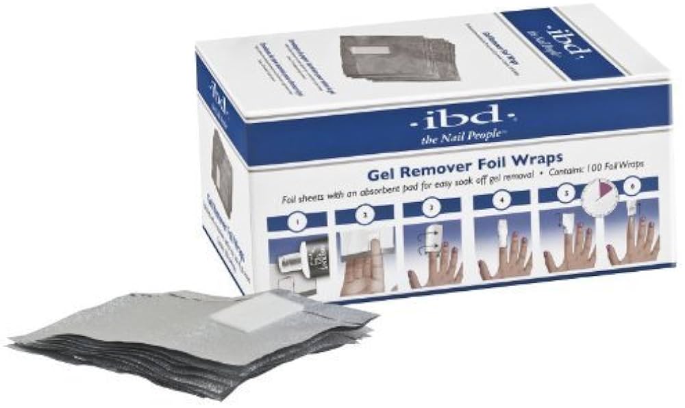IBD Gel Remover Foil Wraps