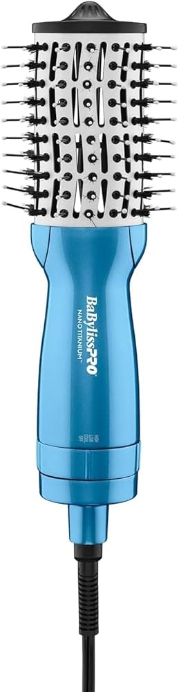 #BNTHB250 BabylissPro Nano Titanium Oval Hot Air Brush 2.5"
