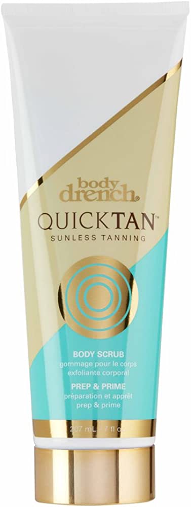 Body Drench Quick Tan Body Scrub, 7oz