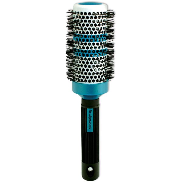 Scalpmaster Ceramic Thermal Brush with Thermal Indicator Bands