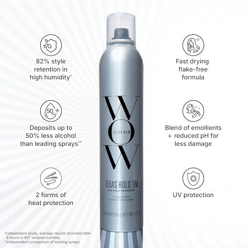 COLOR WOW Texas Hold 'Em Big Hold Hairspray