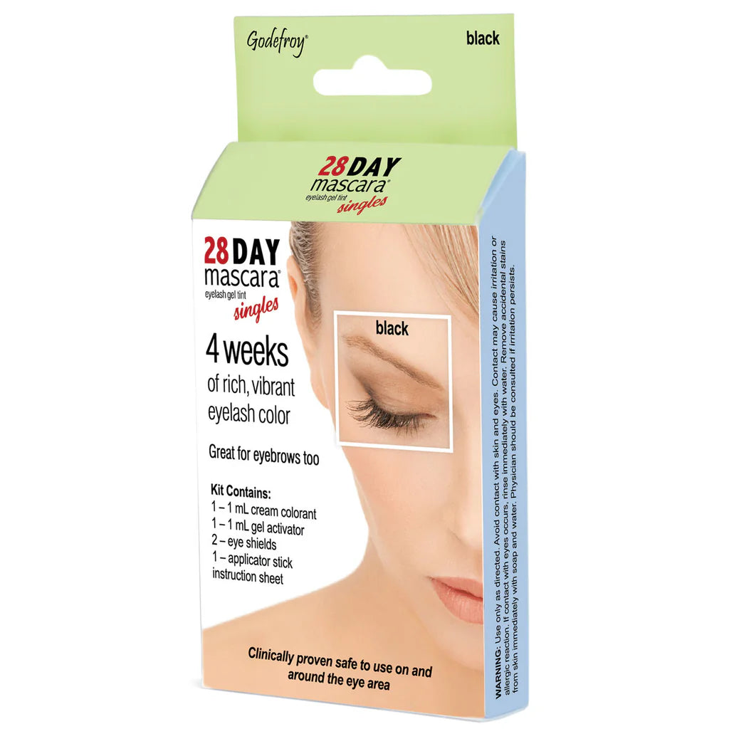 Godefroy 28 Day Mascara Singles, Black