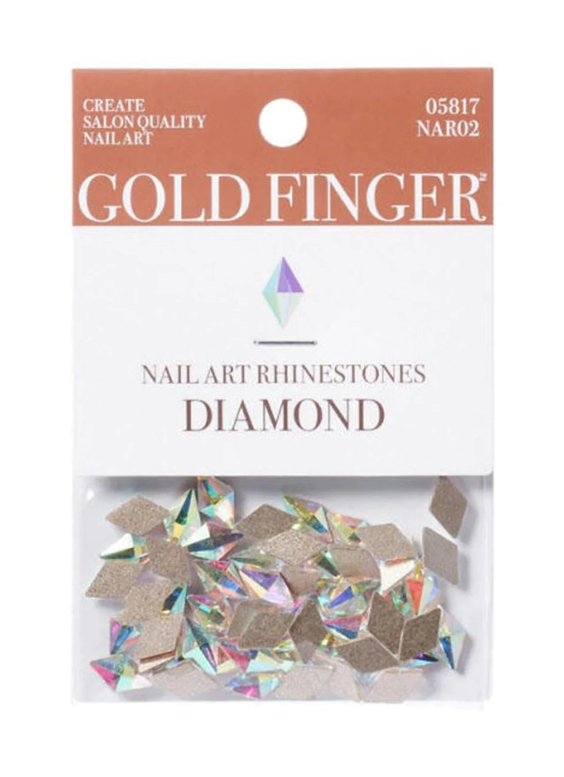 Goldfinger By KISS Nail Art Rhinestones