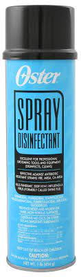 Oster Spray Disinfectant, 16oz