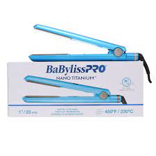 BabylissPro Nano Titanium 1" Digital Flat Iron