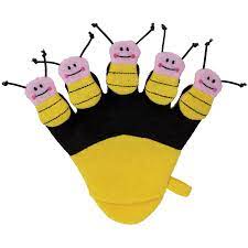 Kingsley For Kids Bath Time Buddies Terry Bath Gloves