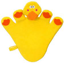 Kingsley For Kids Bath Time Buddies Terry Bath Gloves