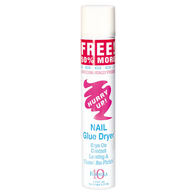 Formula 10 Hurry Up Cans Nail Glue Dryer, 7.2oz