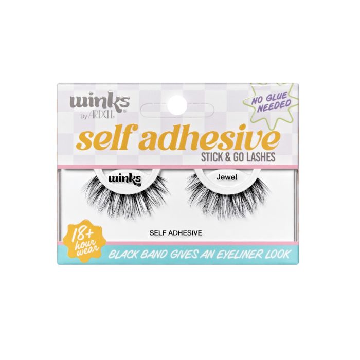 Ardell Winks Self Adhesive Stick & Go Lashes, Jewel