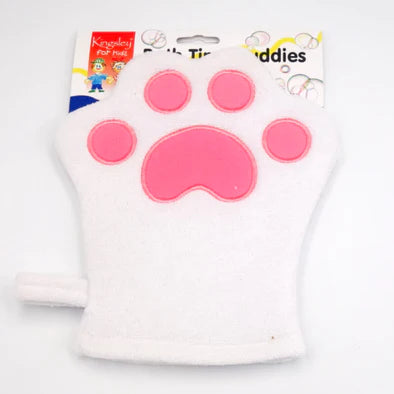 Kingsley For Kids Bath Time Buddies Terry Bath Gloves