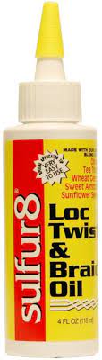 Sulfur8 Loc, Twist & Braid Oil