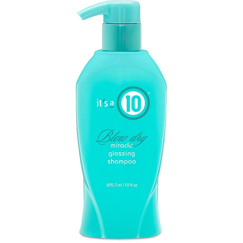 it's a 10 Blow Dry miracle glossing shampoo, 10 oz.