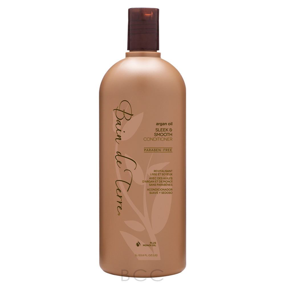 Bain De Terre Argan Oil Sleek and Smooth Conditioner, 33.8oz