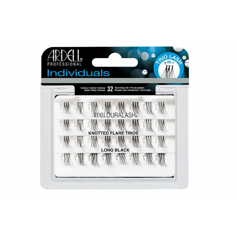 Ardell Individual Trios Eyelash, Black, Long