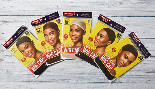 Kiss Stocking Wig Caps, 2 piece