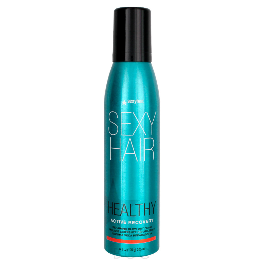 Strong Sexy Hair Active Recovery Repairing Blow Dry Foam 6.8 oz