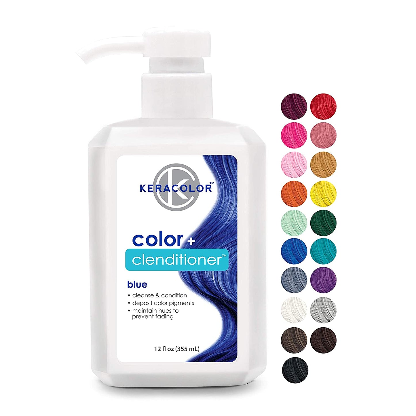 KERACOLOR color + clenditioner, BLUE
