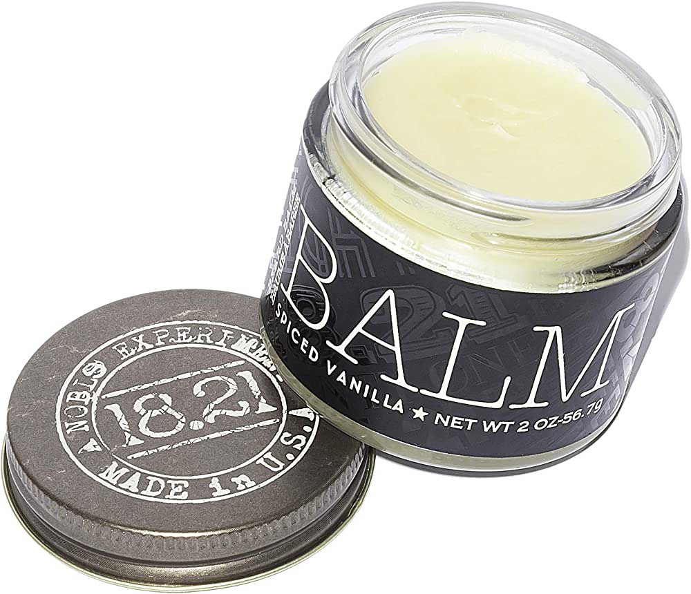 18.21 Man Made Spiced Vanilla Beard Balm, 2oz