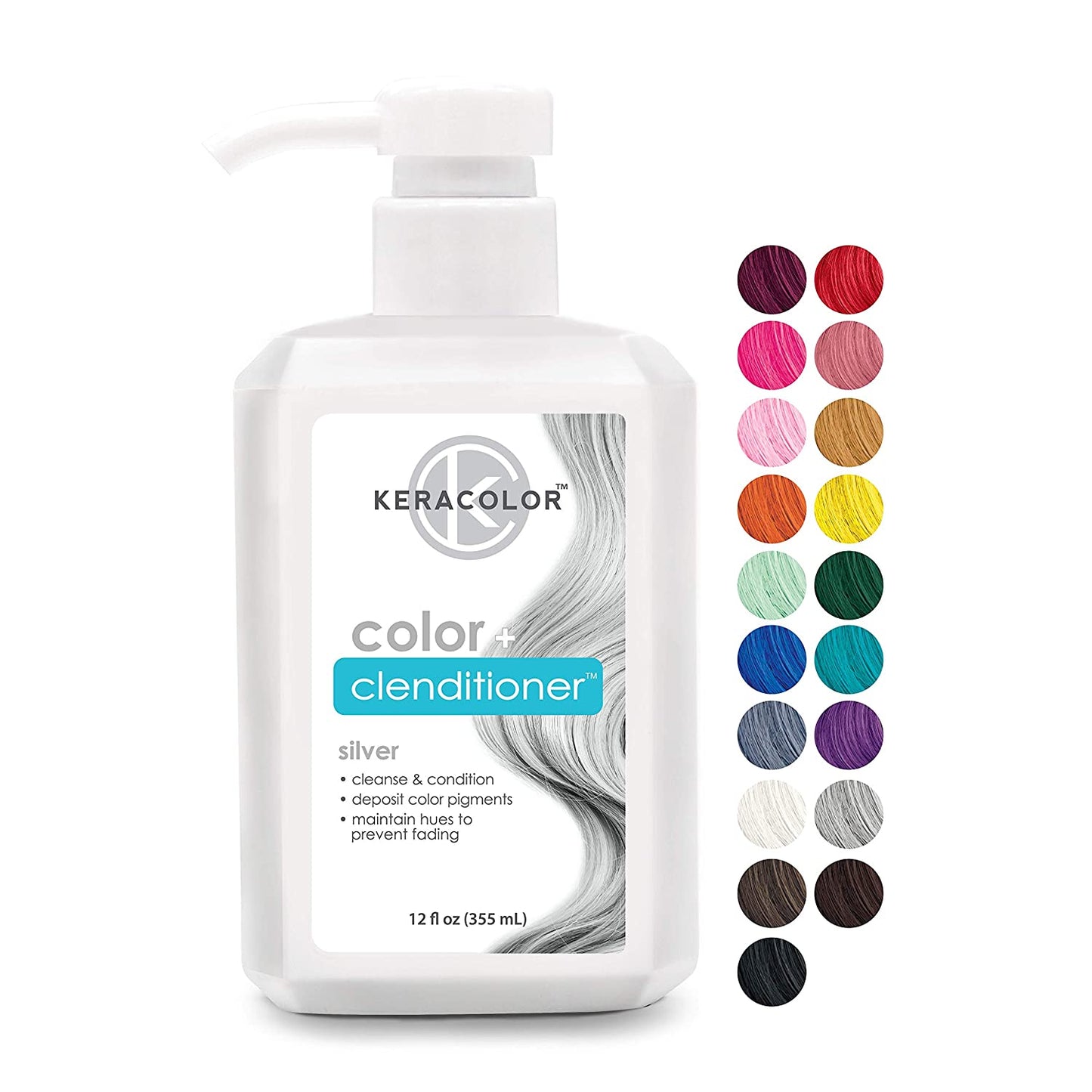 KERACOLOR color + clenditioner, SILVER