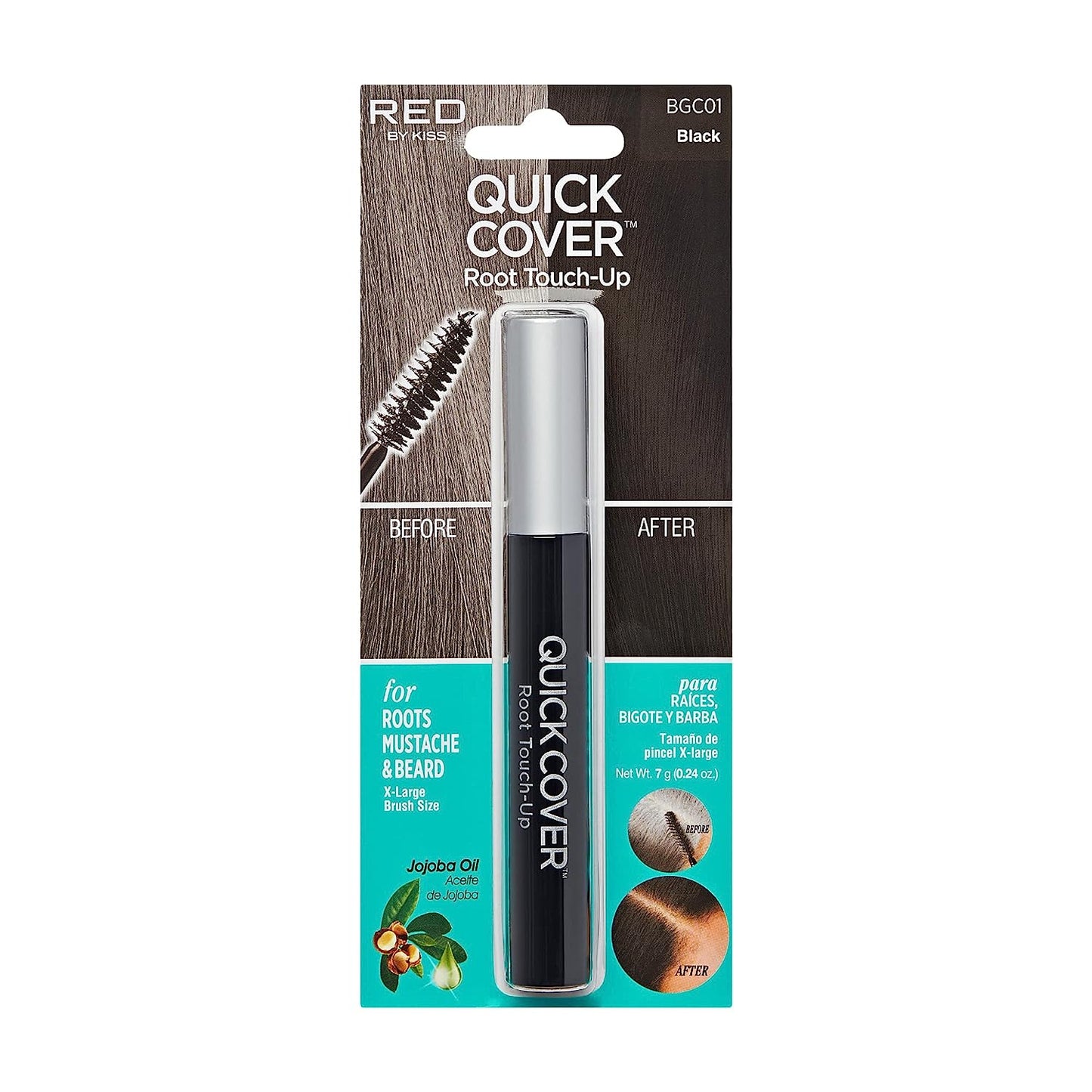 RED by Kiss Quick Cover Root Touch Up Mascara