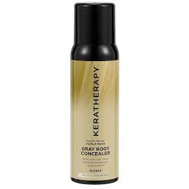 Keratherapy Perfect Match Gray Root Concealer, Keratin Infused Gray Root Cover Up Spray