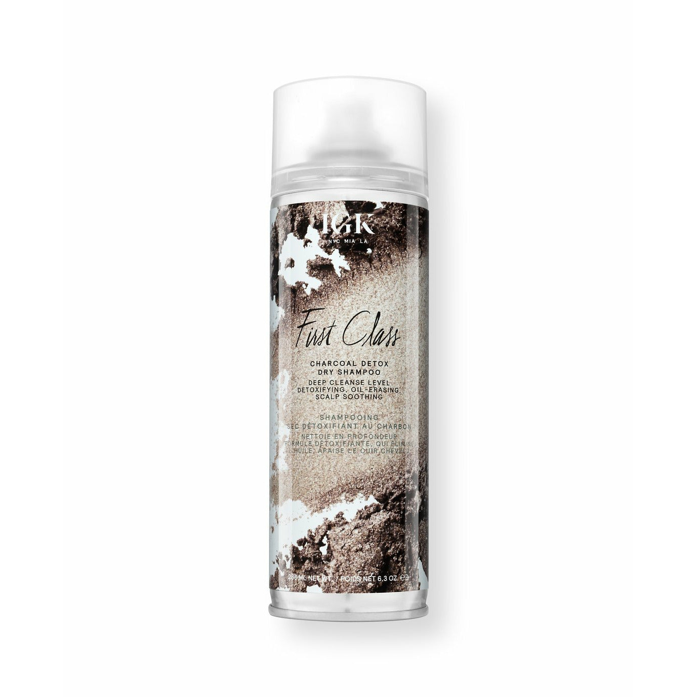 IGK FIRST CLASS Charcoal Detox Dry Shampoo