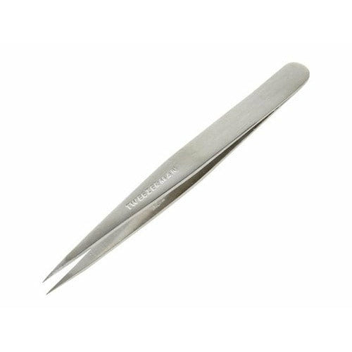 Tweezerman Point Tweezer Classic Stainless Steel- SILVER