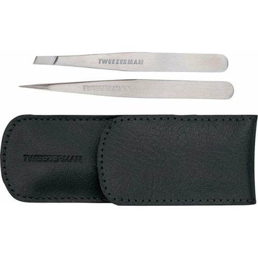 Tweezerman - Petite Tweeze Set with Case - Stainless Steel