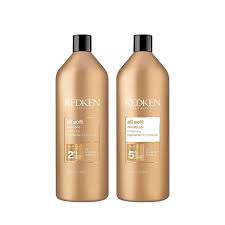 Redken ALL SOFT Shamp & Cond Duo Liter