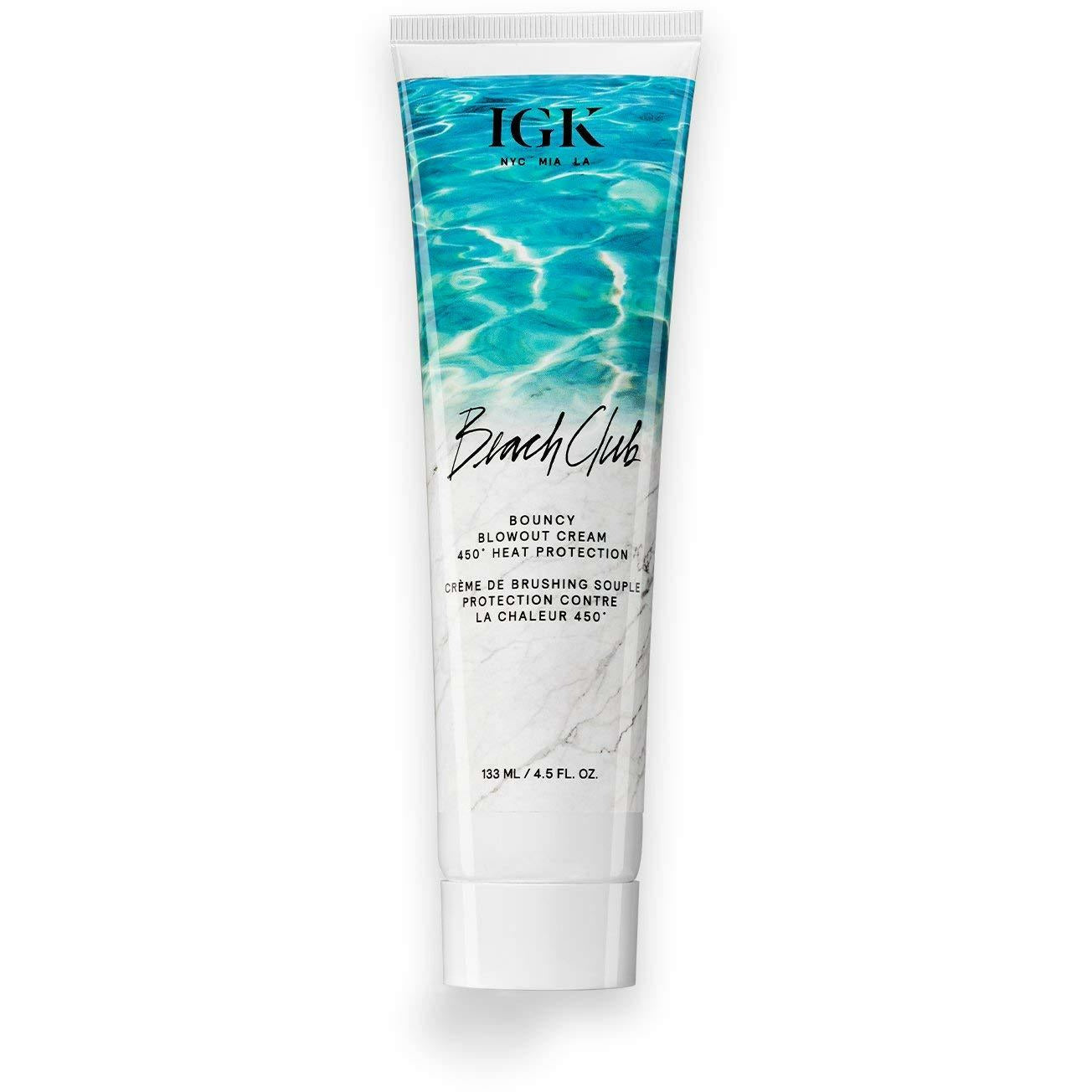 IGK Beach Club Bouncy Blowout Cream 450 Heat Protection