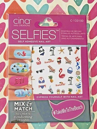 Cina Selfies Self Adhesive Nail Art
