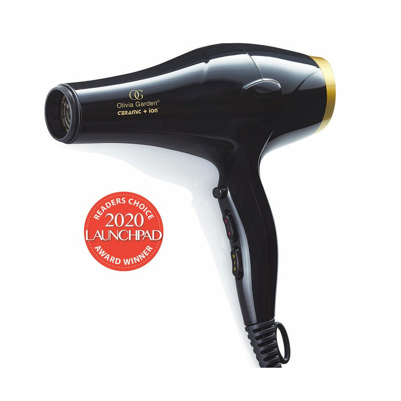 Olivia Garden Ceramic + Ion High Performance Professional Hair Dryer 1875 Watt
