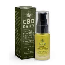 Earthly Body CBD Daily Soothing Serum Triple Strength Original Mint