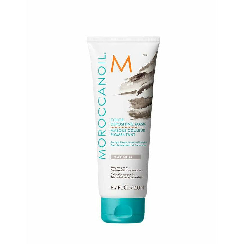 Moroccanoil Color Depositing Hair Mask, Platinum