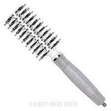 Olivia Garden Ceramic + Ion Turbo Vent Combo Hair Brush (ionic & 100% boar bristles)