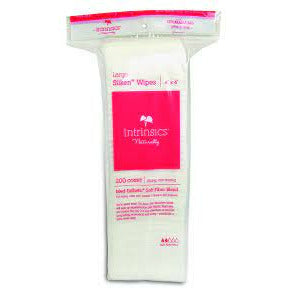 Intrinsics Large Silken Wipes - 4"x4", 4-ply Blend of Soft Fibers, 200 Count