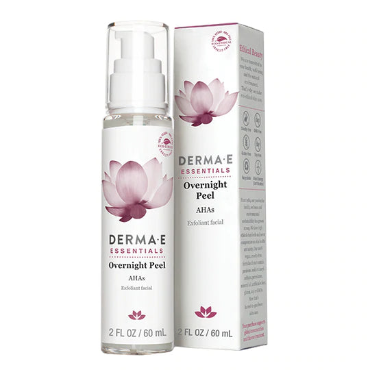 Derma E Essentials Overnight Peel, 2oz