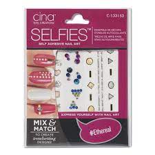 Cina Selfies Self Adhesive Nail Art