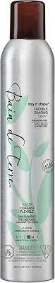 Bain de Terre Stay N' Shape Flexible Shaping Hair Spray Hairspray ,9 Fl Oz