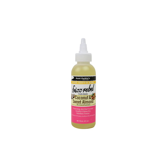 Aunt Jackie's Curls and Coils Frizz Rebel Coconut and Sweet Almond Oil Blend