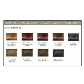 CLAIROL PROFESSIONAL BEAUTIFUL COLLECTION ADVANCED GRAY SOLUTION TEMPORARY HAIR COLOR