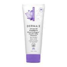 Derma E Advanced Peptides & Flora-Collagen Gentle Jelly Cleanser, 4oz