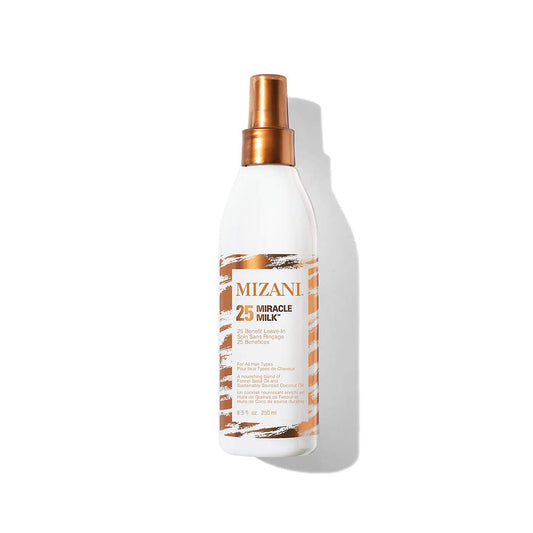 MIZANI 25 Miracle Milk Leave-In Conditioner & Moisturizing Detangler Spray for Frizzy & Curly Hair