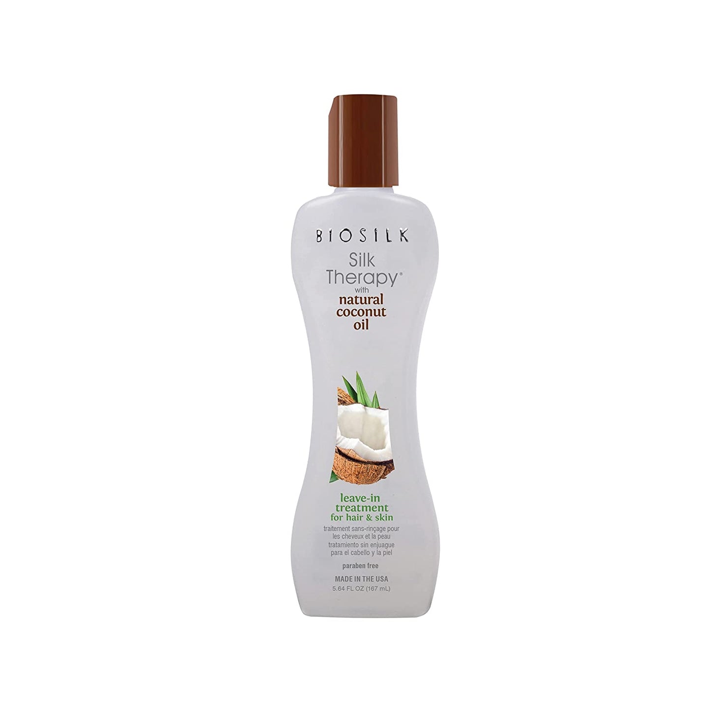 Biosilk Silk Therapy with Coconut Oil Leave-In Treatment 5.64 oz