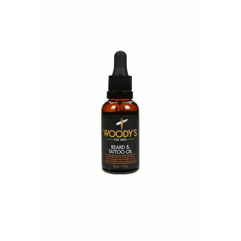 WOODY'S BEARD & TATTOO OIL, 1 oz.