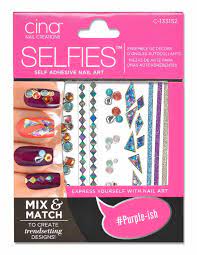 Cina Selfies Self Adhesive Nail Art