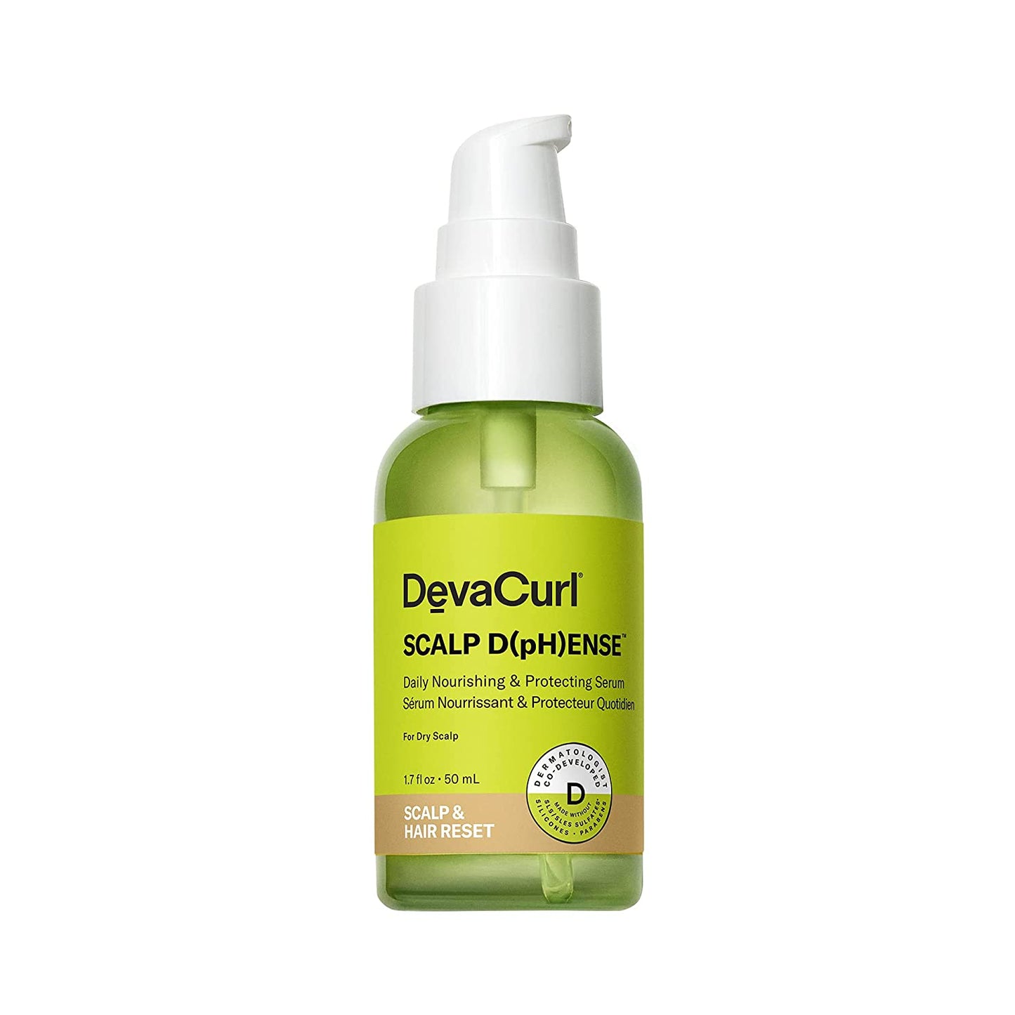 DevaCurl Scalp D(pH)ense Daily Nourishing & Protecting Serum, Aqua Bliss, 1.7 fl. oz.
