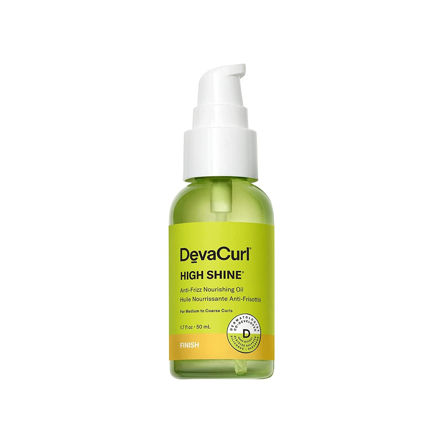 DevaCurl High Shine Anti-Frizz Nourishing Oil, Bright Breeze
