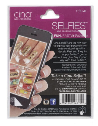 Cina Selfies Self Adhesive Nail Art