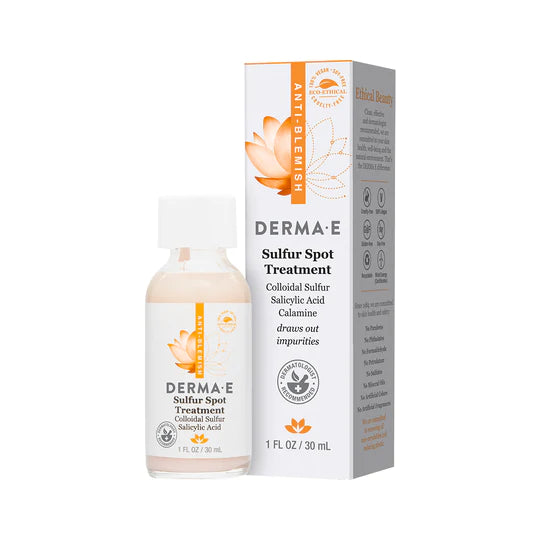 Derma E Sulfur Spot Treatment, 1oz
